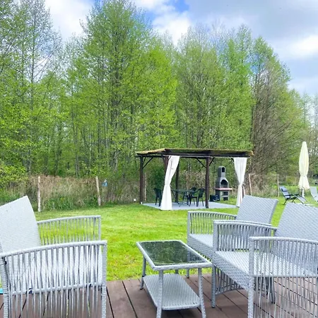 Glamping W Sercu Mazur Z Prywatna Plaza Campismo de Luxo Regiel