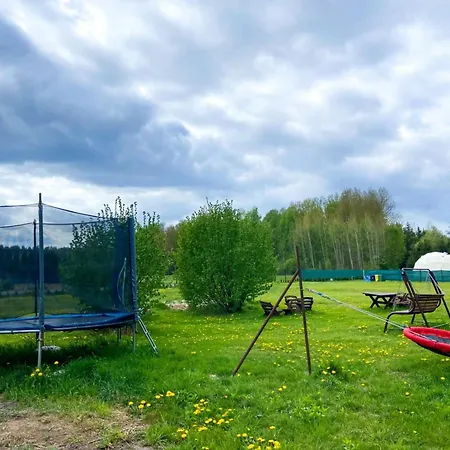 Campismo de Luxo Glamping W Sercu Mazur Z Prywatna Plaza *