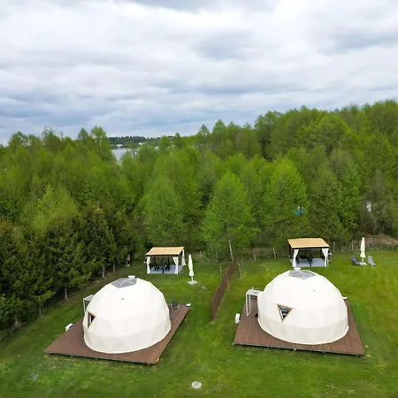 Campismo de Luxo Glamping W Sercu Mazur Z Prywatna Plaza Regiel