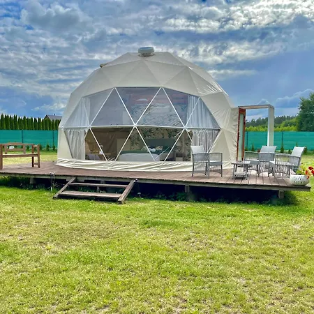 Glamping W Sercu Mazur Z Prywatna Plaza *