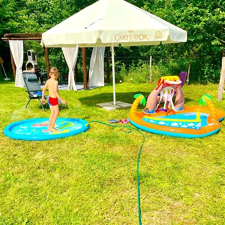 אוהל מפואר Glamping W Sercu Mazur Z Prywatna Plaza