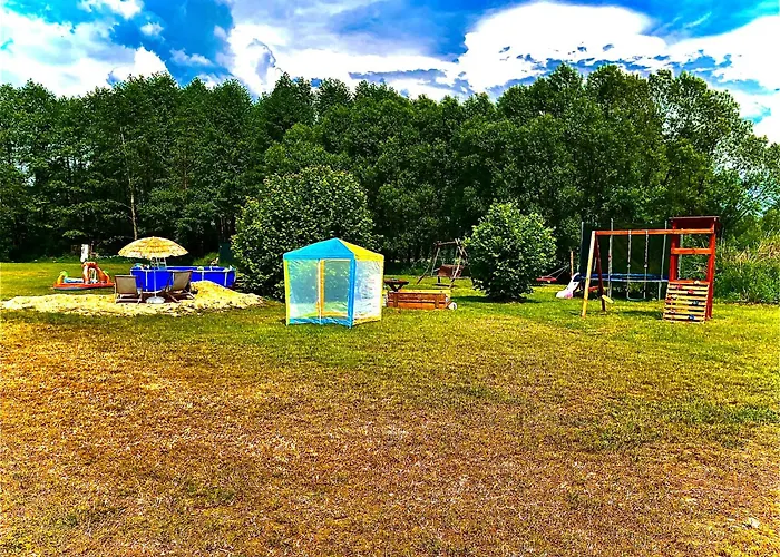 Glamping W Sercu Mazur Z Prywatna Plaza Lyxtält